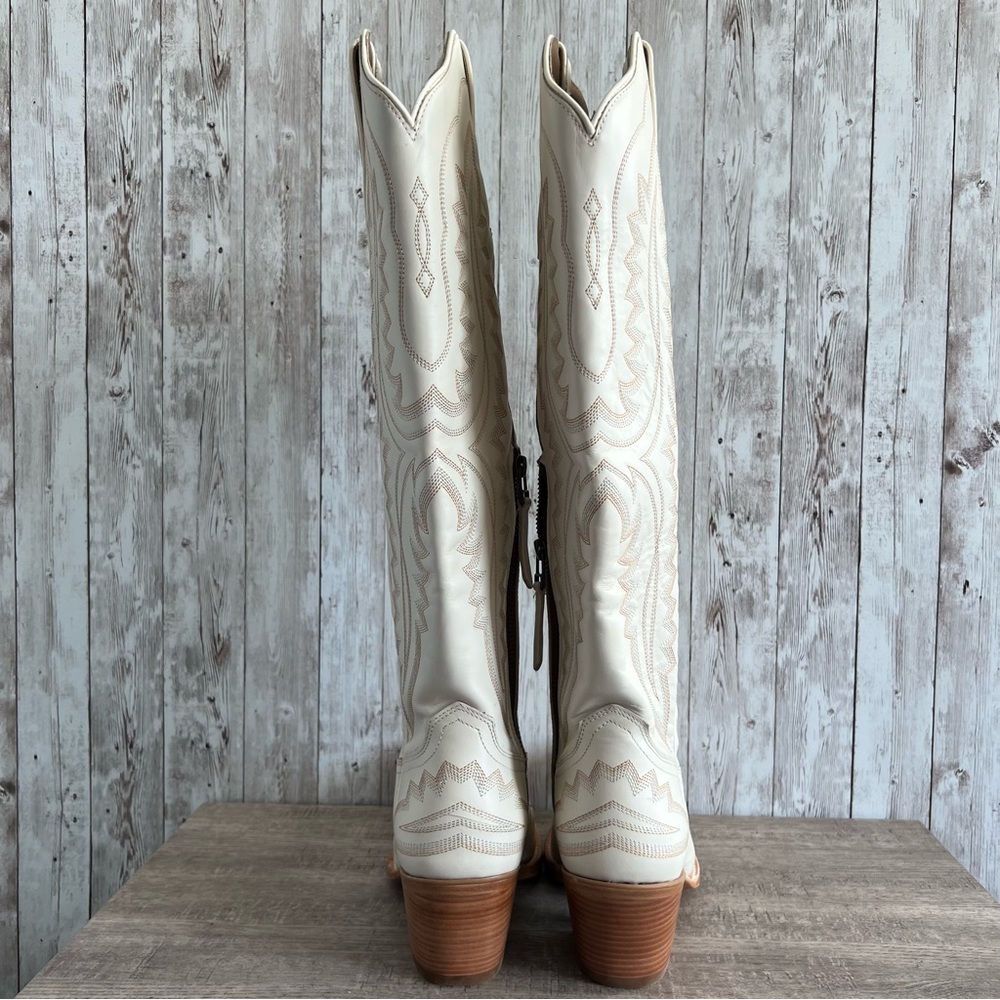 ARIAT WOMEN'S CASANOVA TALL WESTERN BOOTS - Cowboy Leather NWOB 9.5 - Picture 4 of 9